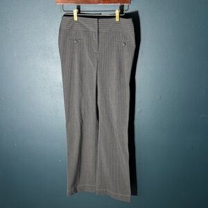 Smart Set Charcoal Pinstripe Trousers